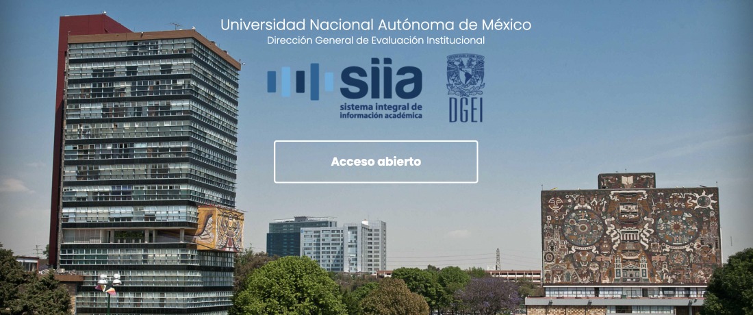 Presentación del Sistema Integral de Información Académica SIIA